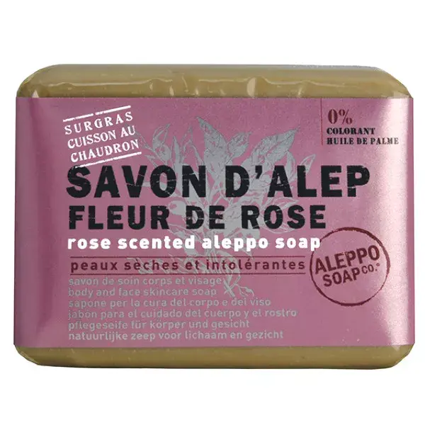 Tadé Rose Scented Aleppo Soap 100g
