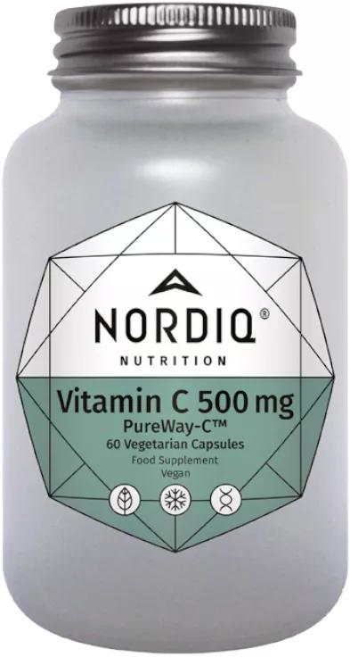 NORDIQ Vitamina C 500mg Pureway-C 60 Cápsulas Vegetarianas