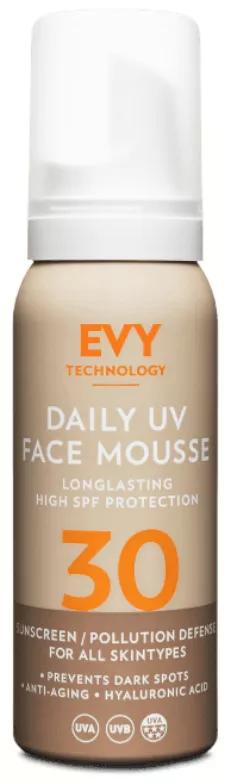 Evy Technology Mousse UV Quotidienne Visage SPF30 75 ml