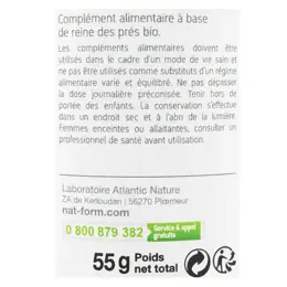 Nat & Form Bio Reine des Prés 200 gélules végétales