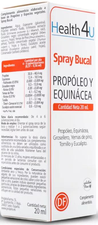 H4U Propóleo y Equinácea Spray Bucal 20 ml