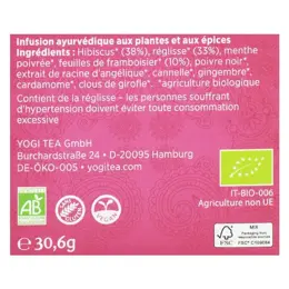 Yogi Tea Energie Féminine 17 sachets