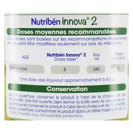 Nutribén Innova Lait de Suite 2ème Age 800g