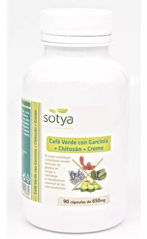 Sotya Café Verde + Garcinia + Chitosán + Cromo 90 Cápsulas