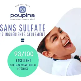 Poupina Soins Enfant Gel Lavant Tête à Toto 485ml