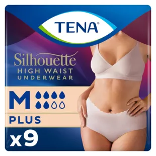 Tena Silhouette Crème Taille Moyenne Haute 9 unités