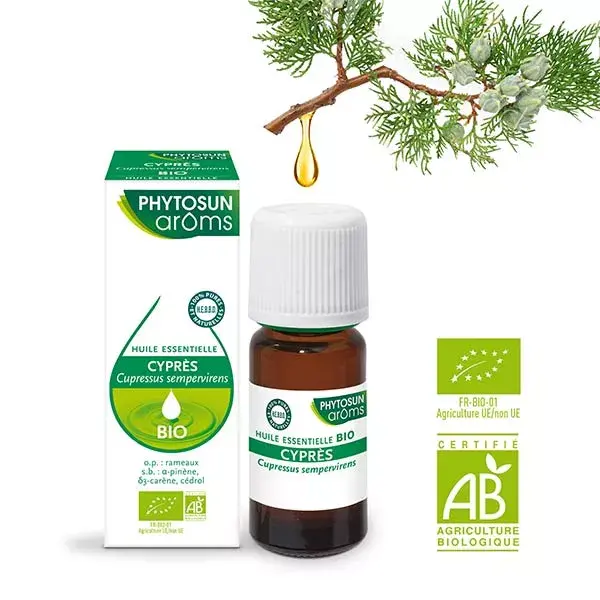 Phytosun Aroms oil essential Cypress 10ml