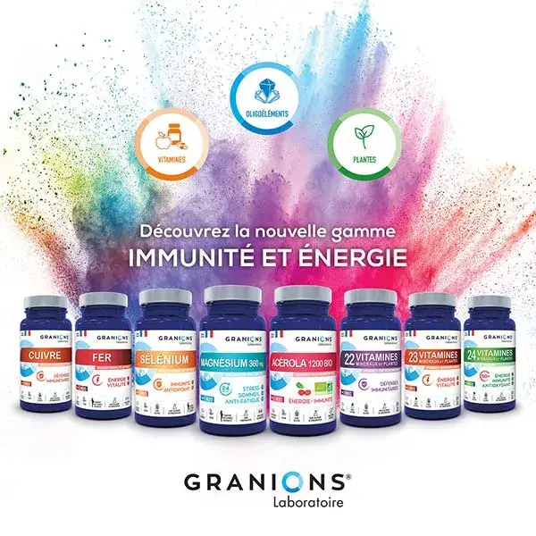 Granions 24 Vitamins Minerals and Plants Senior 90 tablets