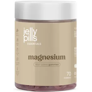 Jelly Pills Magnesium Forest Fruit Flavor 70 Gummies