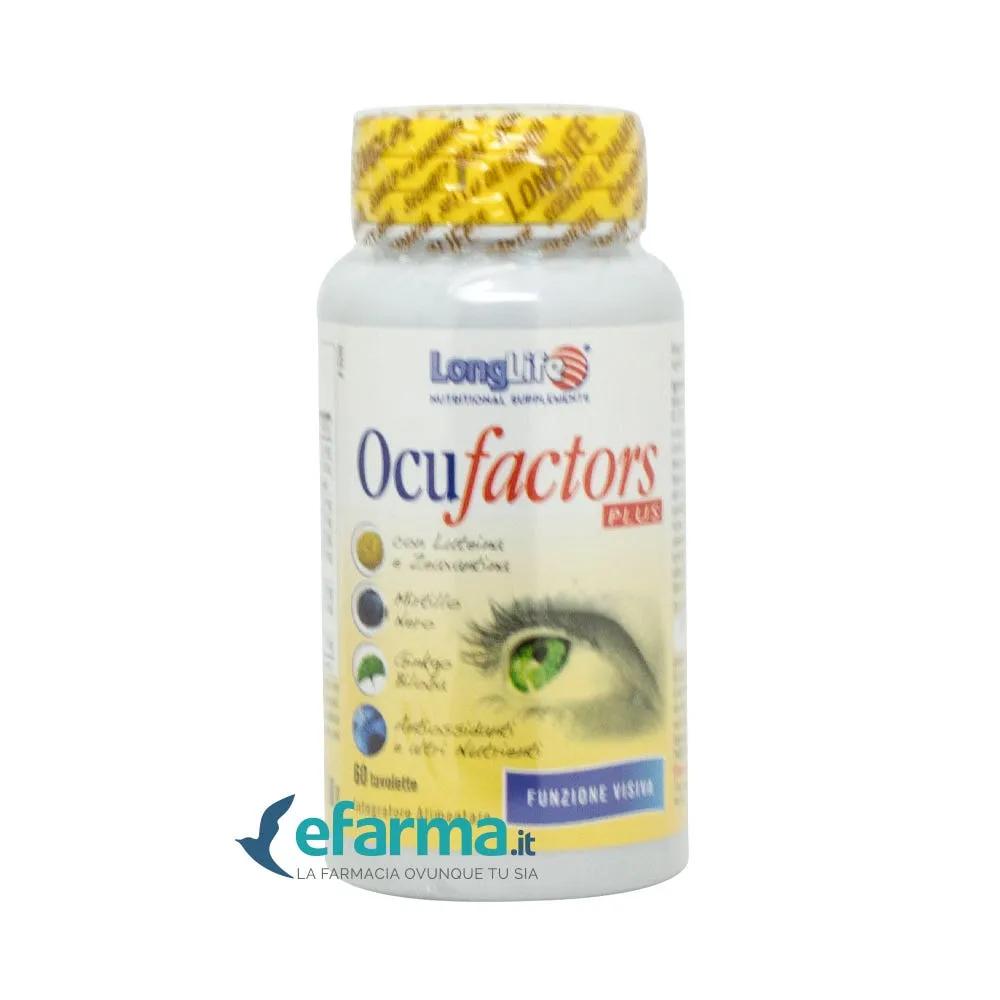 LongLife Ocufactors Plus Integratore Vista 60 Tavolette