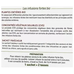 Nutrigée Infusion confort digestif bio 30 sachets fraîcheur