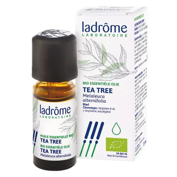 Ladrome oil essential Organic Tea Tree 10ml