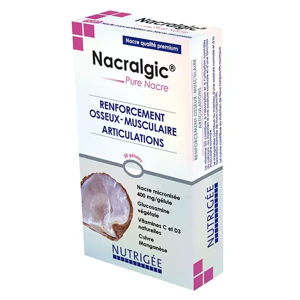 Nutrigée Nacralgic Puro Nácar 30 comprimidos 