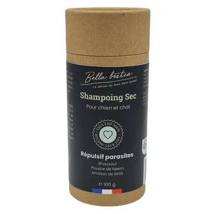 Bella Bestia Neem Shampoo Secco Contro i Parassiti 100g