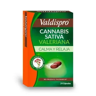 Valdispro Cannabis Sativa Baldrian 24 Kapseln
