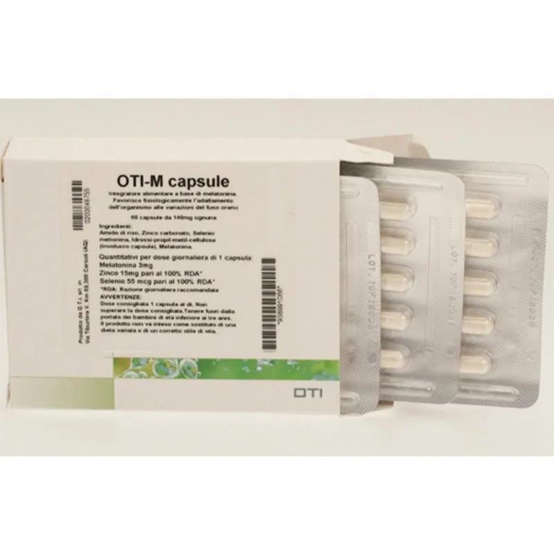 Oti-M Melatonina Integratore Sonno 60 Capsule