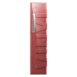 Maybelline New York Superstay Vinyl Ink Encre à Lèvres Nude Shock N°115 Peppy 4,2ml