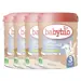 Babybio Caprea 3 - Formule au Lait de Chèvre - Lot de 4 x 800g