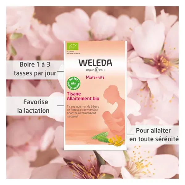 Weleda herbal breastfeeding 20 bags of 2g