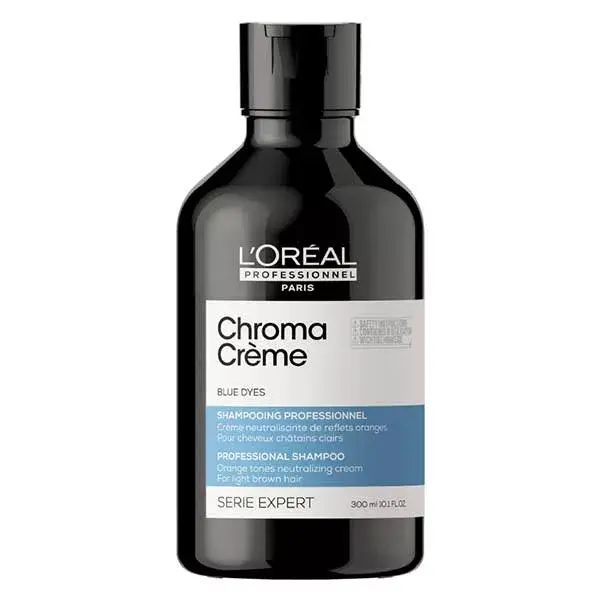 L'Oréal Professionnel Serie Expert Chroma Crème Shampoing Bleu Crème Neutralisante Reflets Oranges 300ml