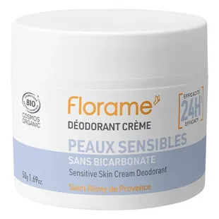 Crema deodorante Florame per pelli sensibili 50 g