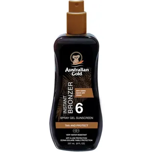 Australian Gold Spray Gel com Bronzer Instantâneo FPS6 237 ml