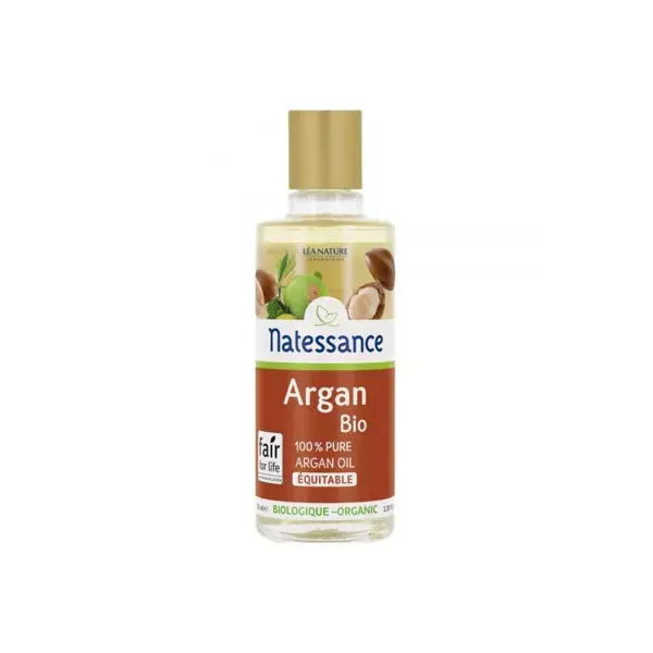 Natessance Organic Fair Trade Argan Oil 100ml