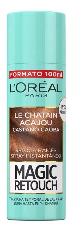 L'Oréal Magic Retouch Spray Retoca Raíz Castaño Caoba 100 ml