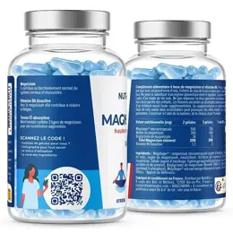 Nutri&Co Magnésium + Vitamine B6 Stress et Tonus 120 gélules Vegan