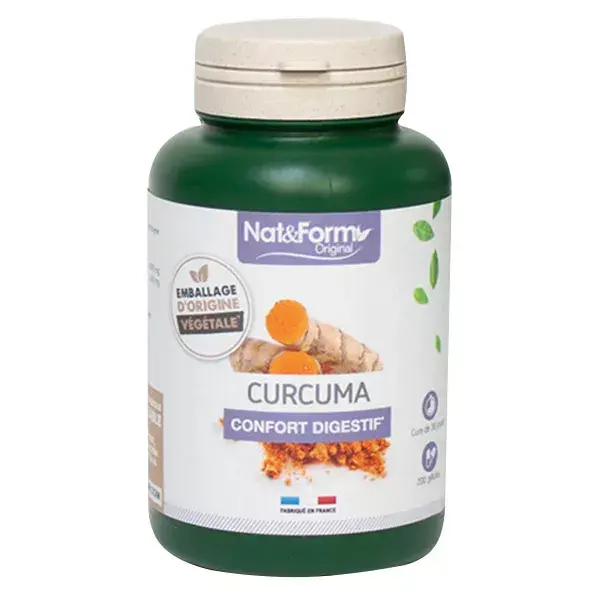 NAT & Form turmeric 200 capsules