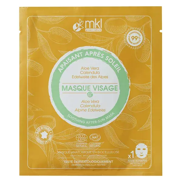 MKL Green Nature Organic Soothing After Sun Face Mask