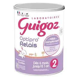 Guigoz Evolia A2 Lait 2ème Age 800g