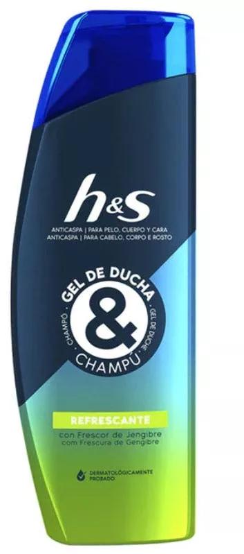 H&S Gel-Champú Refrescante 300 ml