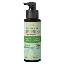 Florame Gel Douche Concentré Thé Vert et Menthe Fraîche Bio 100ml