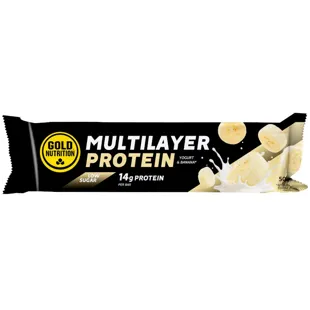 GoldNutrition Multilayer Bar Low Sugar Banana and Yogurt 50g
