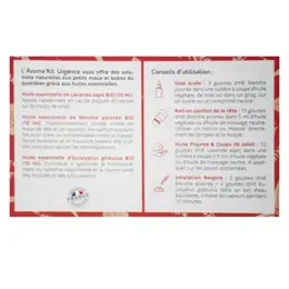 Propos' Nature Aroma-Phytothérapie Aroma'Kit Urgence Trio d'Huiles Essentielles Bio 