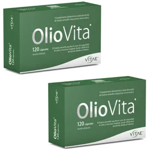 Vitae Oliovita Sea Buckthorn Oil rich in Omega 7 2x120 Capsules