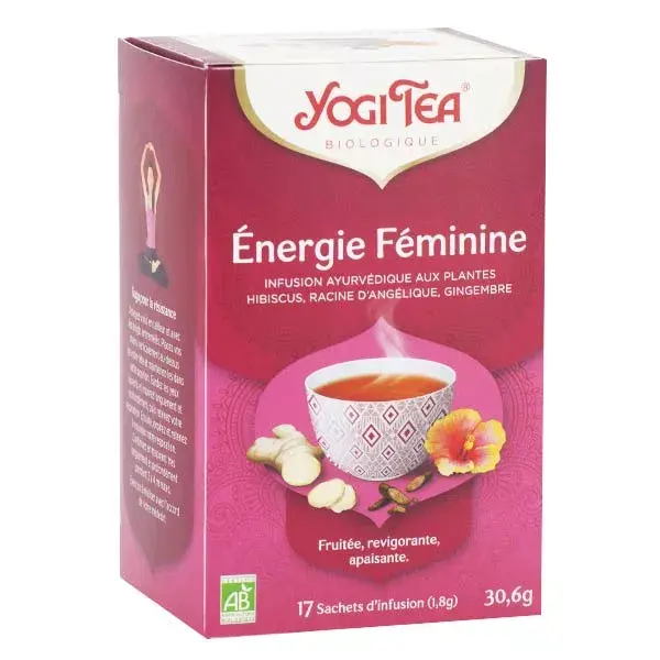 Yogi Tea Energie Féminine 17 sachets