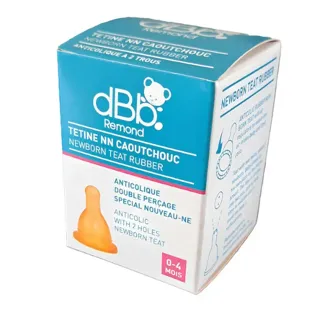 dBb ciuccio di gomma Remond NN 0-4 mesi