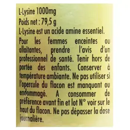 Solgar L-Lysine 1000mg 50 comprimés