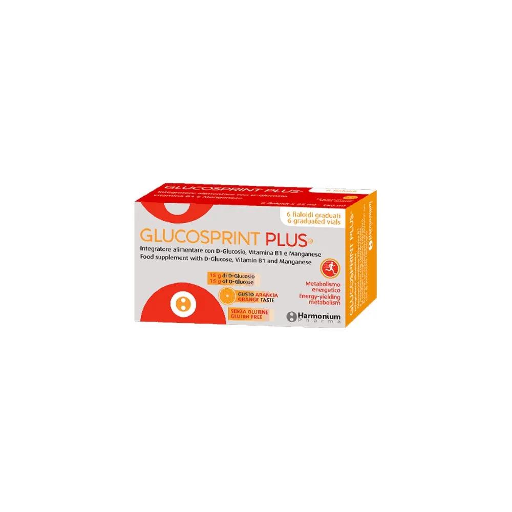 Glucosprint Plus Integratore Metabolismo Energetico 6 Flaconcini