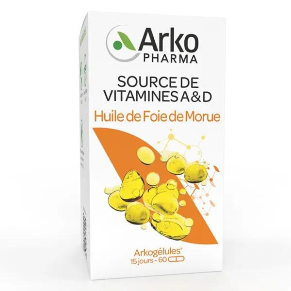 Arkocaps 60 capsule di olio di fegato merluzzo