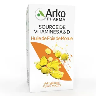 Arkocaps 60 capsule di olio di fegato merluzzo