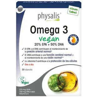 Physalis Omega 3 Vegan 30 Capsules