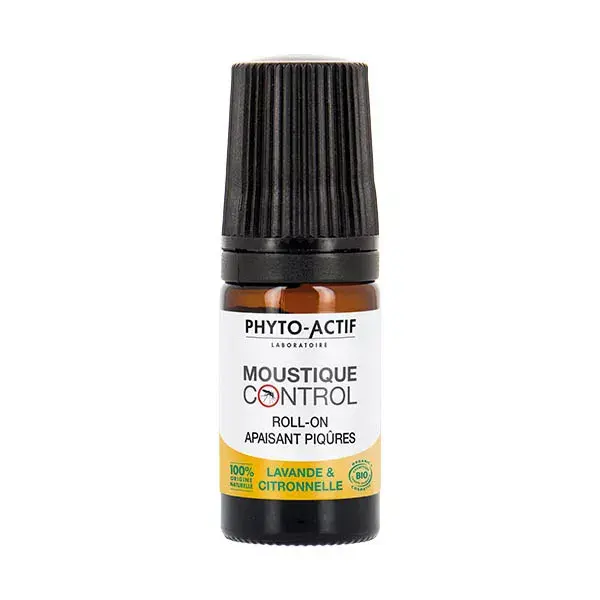 Phyto-Actif Moustique Control Roll-On Apaisant Piqûres Bio 5Ml