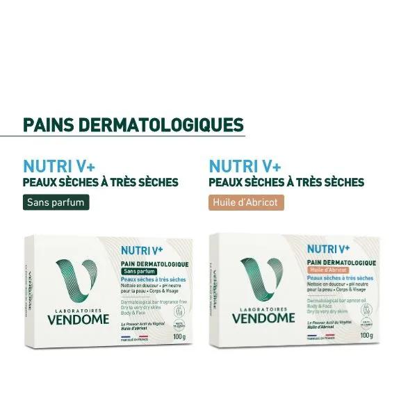 Laboratoires Vendôme Nutri V+ Waschcreme – Sanft Reinigend & Hautschutz, 400 Ml Für Trockene Haut