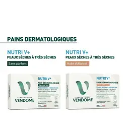 Laboratoires Vendôme - Pain Dermatologique Sans Parfum NUTRIV+ 100g