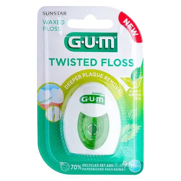 Gum Fil Dentaire Twisted Floss