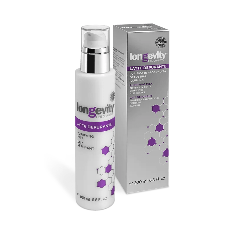 Longevity Latte Depurante Viso 200 ml