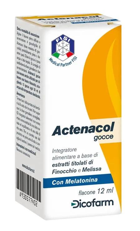 Actenacol Gocce Integratore Per La Motilità Intestinale 12 ml